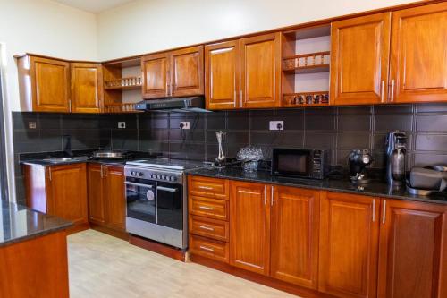 Køkken eller tekøkken på Lake Victoria Grand View