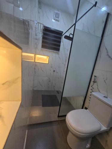 Koupelna v ubytování TW-Residence