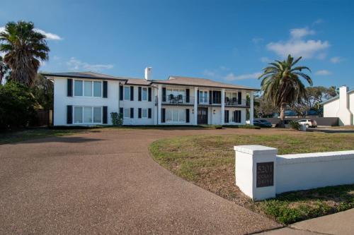 Bygningen som feriehuset ligger i