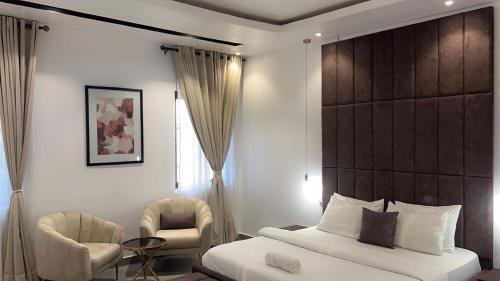 Χώρος καθιστικού στο The penthouse by VD