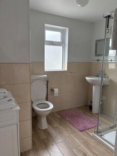 Koupelna v ubytování Mary's of Mulranny