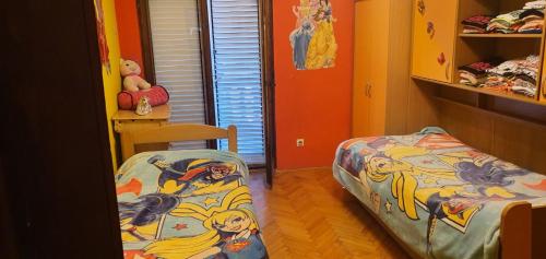 Postel nebo postele na pokoji v ubytování Vila Anika