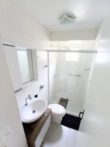 Koupelna v ubytování Pé na areia, 1 quarto, 02 Ares Splits e Garagem