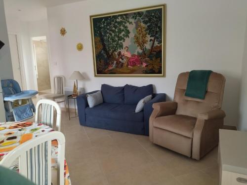 Et opholdsområde på Appartement Amaryllis