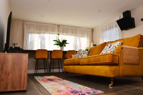 Posezení v ubytování Connollys of the Lough