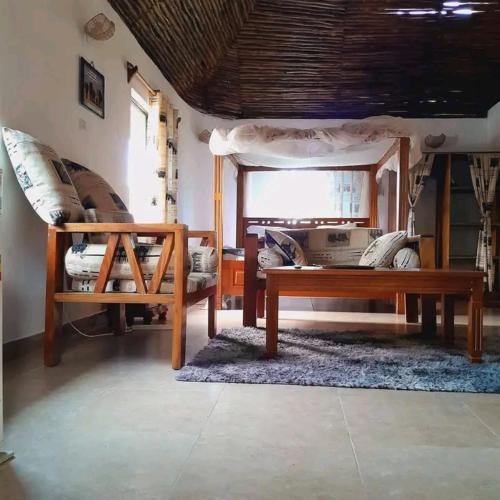 Χώρος καθιστικού στο Villa La Diani