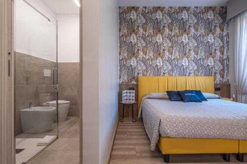 Ένα μπάνιο στο Villa Noce