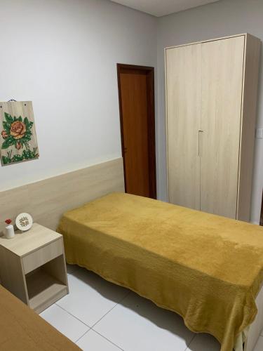 En eller flere senge i et værelse på Descanso no Sertão