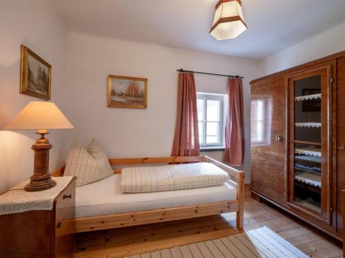 Ένα ή περισσότερα κρεβάτια σε δωμάτιο στο Föchlhaus am Marktgraben