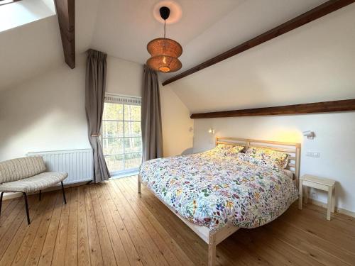 Ένα ή περισσότερα κρεβάτια σε δωμάτιο στο Lierelodge