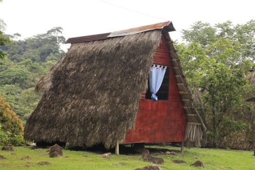 Budova, kde se kemp nachází