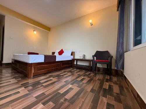 Χώρος καθιστικού στο Adhikari Homestay