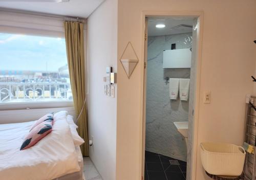 Koupelna v ubytování HANI Haus