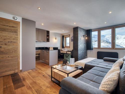 Appartement de 52m² pour 6 personnes au centre de Val Thorens avec balcon