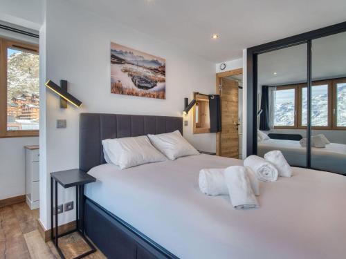 Appartement de 52m² pour 6 personnes au centre de Val Thorens avec balcon