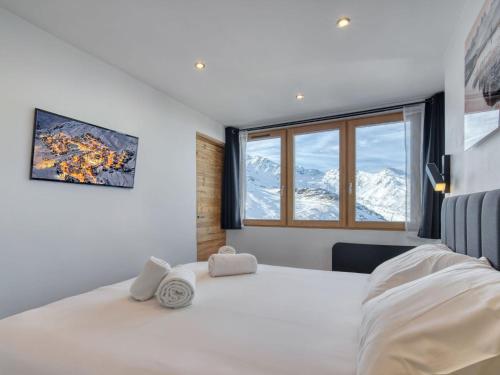 Appartement de 52m² pour 6 personnes au centre de Val Thorens avec balcon