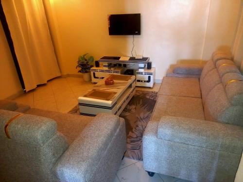 Posezení v ubytování Cozy home