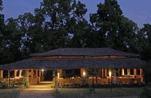 Вътрешен двор или друго открито пространство в Atulya Kanchi Camp Bandhavgarh