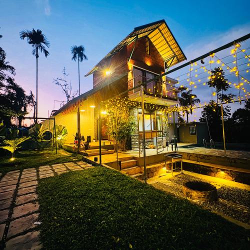 Vườn quanh Hill Brown Resort