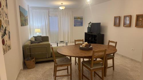 Χώρος καθιστικού στο Suite Cava