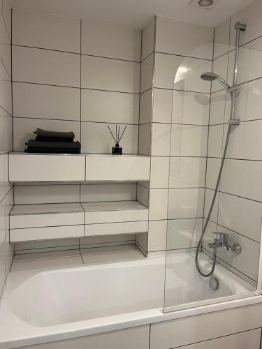 Koupelna v ubytování Near Ozas Studio