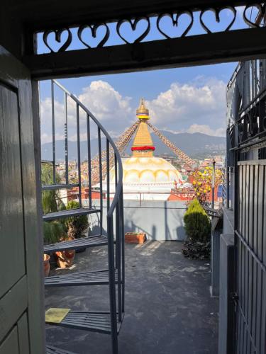 Front Stupa View