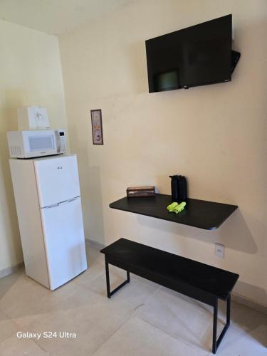 Kuchyň nebo kuchyňský kout v ubytování Lá vie taipu