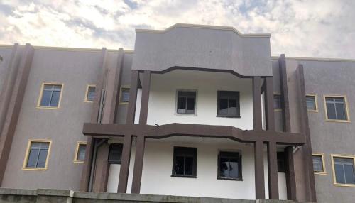 Bygningen som hotellet ligger i