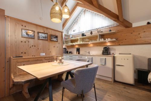 Η κουζίνα ή μικρή κουζίνα στο Dorfplatzl