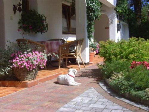 Jardín al aire libre en Landhaus Doris