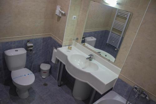 Koupelna v ubytování Hotel Spa Terma