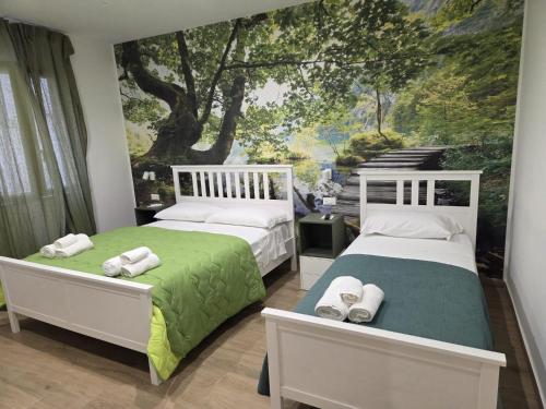 Ένα ή περισσότερα κρεβάτια σε δωμάτιο στο Marelunaroom