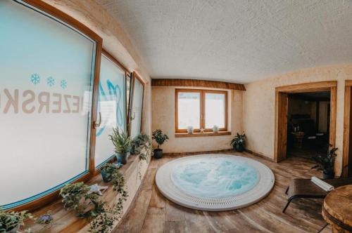 Et badeværelse på Apartmány SKI Jezersko