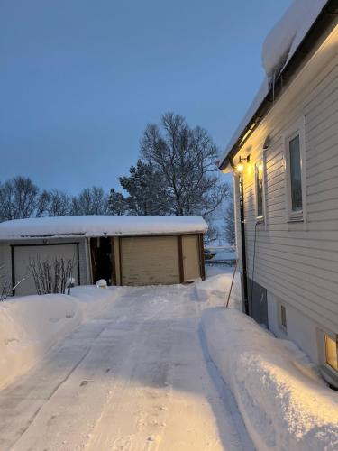 Gimle cozy apartment v zimě