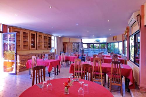 Restaurace v ubytování Hacienda Marrakech