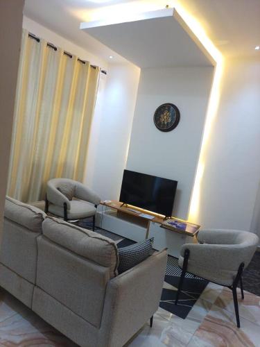 Μια τηλεόραση ή/και κέντρο ψυχαγωγίας στο Domaine des cimes