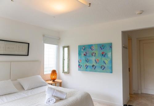 Χώρος καθιστικού στο Casa Bikini