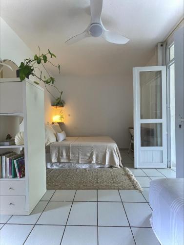 Studio paisible avec jardin