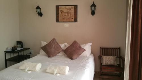 Ένα ή περισσότερα κρεβάτια σε δωμάτιο στο Lani's Guest House - No Loadshedding