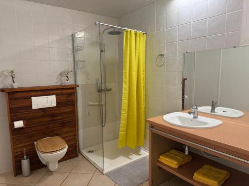 Ένα μπάνιο στο Le Petit Morne