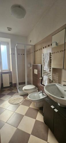 Koupelna v ubytování La Casetta