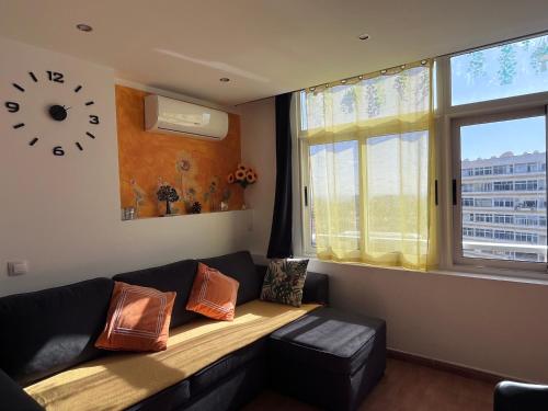 Sky view in the heart of resourt