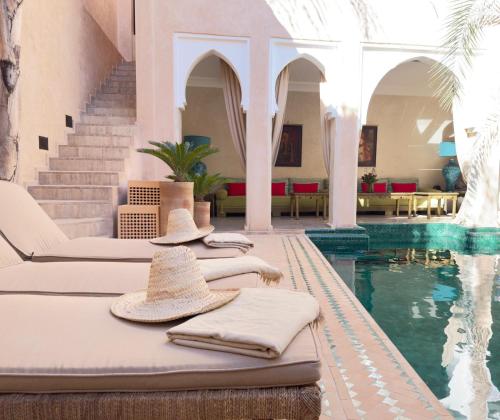 Bazén v ubytování Riad 29 Mouassine nebo v jeho okolí