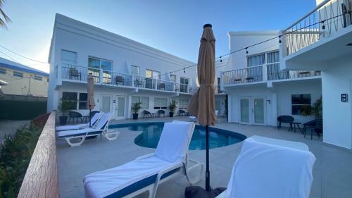 Πισίνα στο ή κοντά στο Mata Rocks Resort