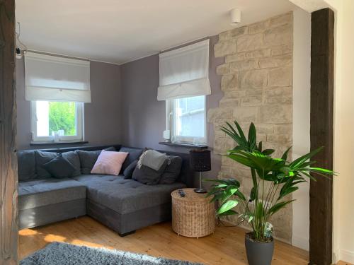 Posezení v ubytování Auszeit Deluxe