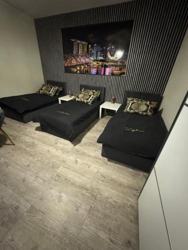 Posezení v ubytování Apartament- mieszkanie blisko centrum