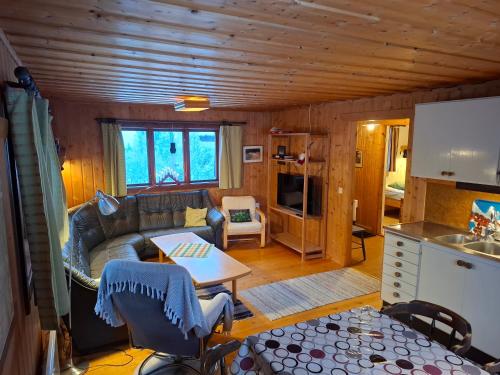 Postel nebo postele na pokoji v ubytování Trillevallen, Åre stuga Gurra