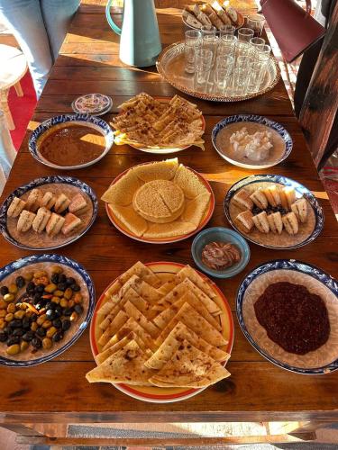 Jídlo v chaty nebo okolí