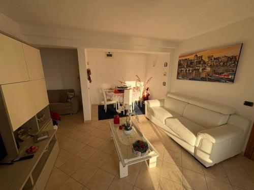 Posezení v ubytování Casa Pino