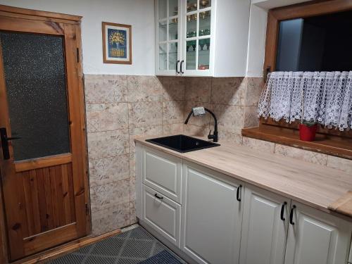 Køkken eller tekøkken på Chata Anna Tatranská Štrba